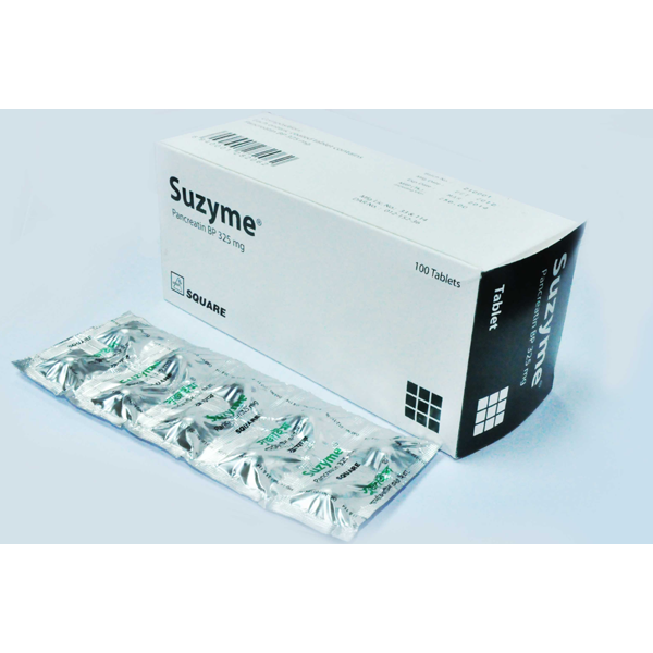 SUZYME 325mg Tab.